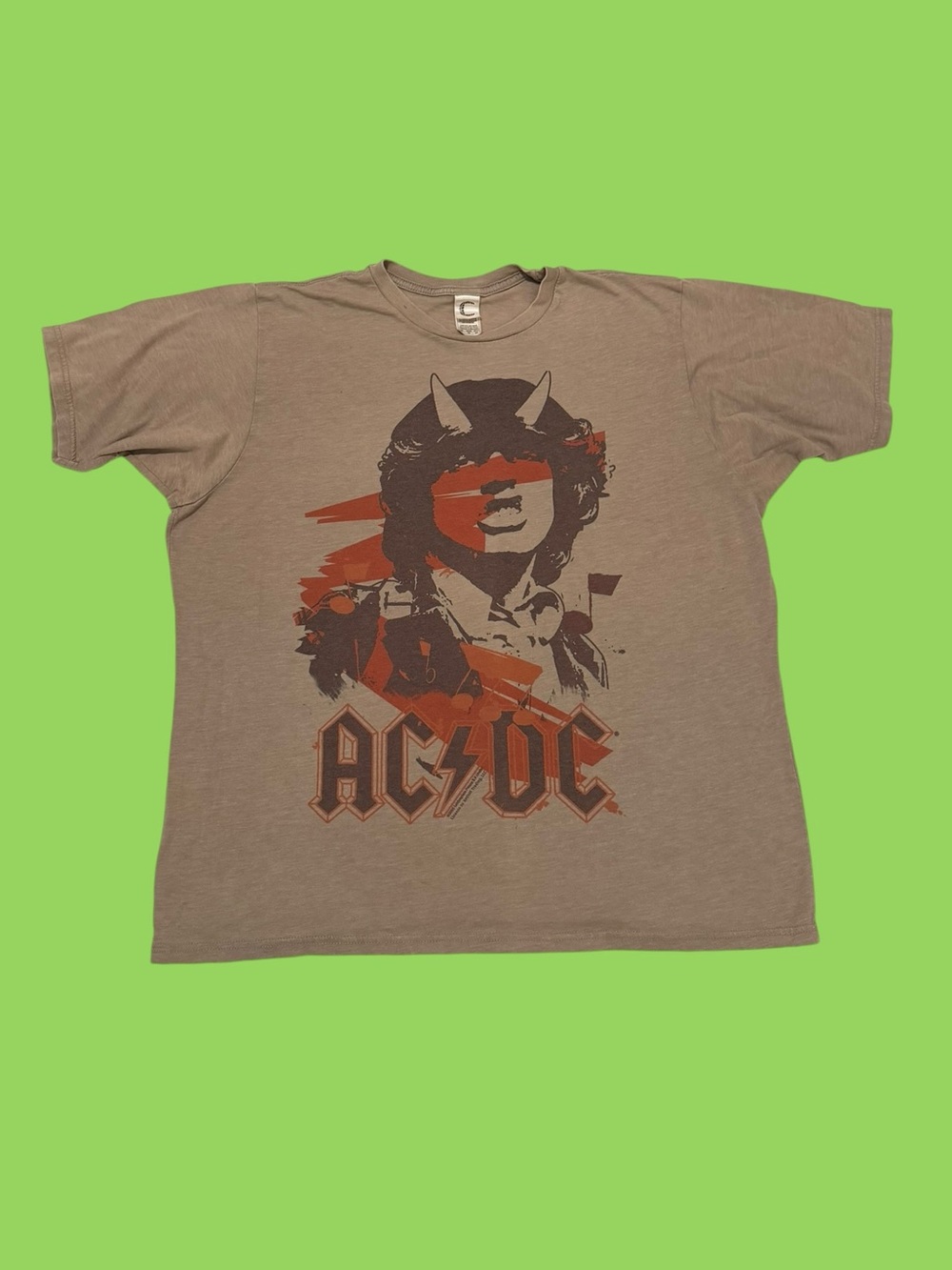 Vintage AC/DC Angus Young Highway to Hell Shirt 2005 Authentic Licensed Y2K XL
